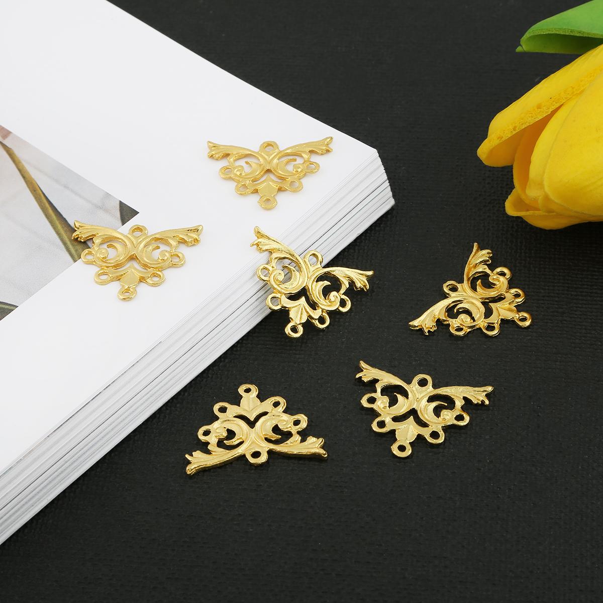 

Металлическая антикварная шпилька для волос Step Shake Tassel подвески-шармы для изготовления ювелирных изделий своими руками браслет ожерелье золотой