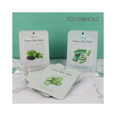 (30 vellen) Nature Huidverzachtend Masker Pak (Komkommer, Aloë, Groene Thee)
