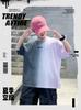 Boys' handsome short sleeved T-shirt 2026 new style big children's summer clothes half sleeved summer top boys' T-shirt trendy T