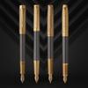 PARKER Fountain Pen Sonnet Premium Arrow GT Fine 18K Nib Gift Boxed 2201038