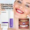 V34 Colour Corrector Toothpaste, Whitening Teeth Clean Stains And Bad Breath Beautiful Teeth Toothpaste