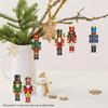 Weihnachtsbaum Holz Nussknacker Soldat Anhänger Personalisiert DIY Hängende Dekoration Navidad Natal Zuhause Xmas Neujahr Party Ornamente