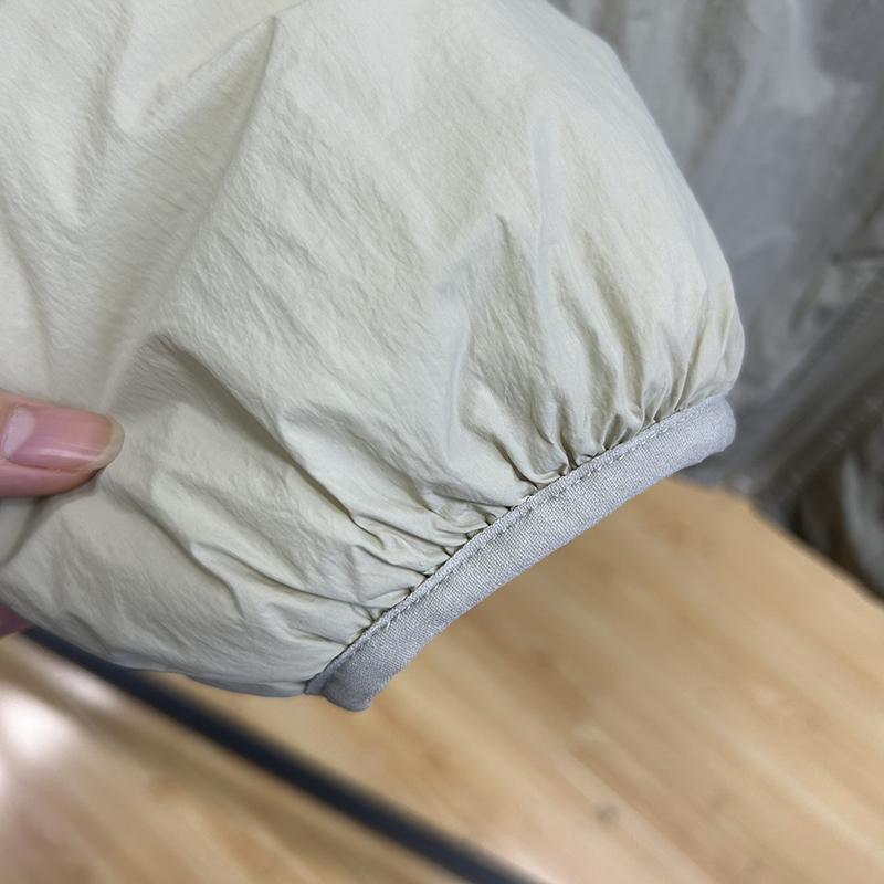 Reversible Hooded Cotton Jacket - Unisex Casual Outerwear for Autumn/Winter 2025