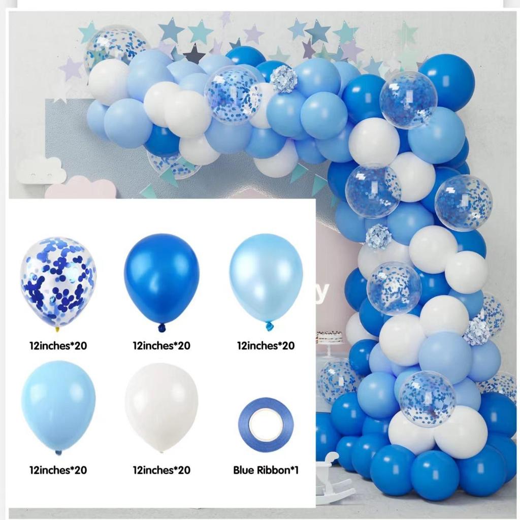 Elegant Birthday and Wedding Balloon Set - High-End Latex and Arch Decorations for Special Occasions