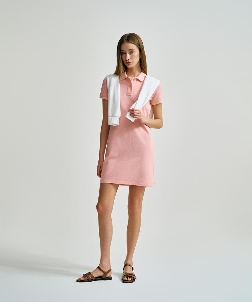 SERGIO TACCHINI W Classic Pique Dress (L.Pink)