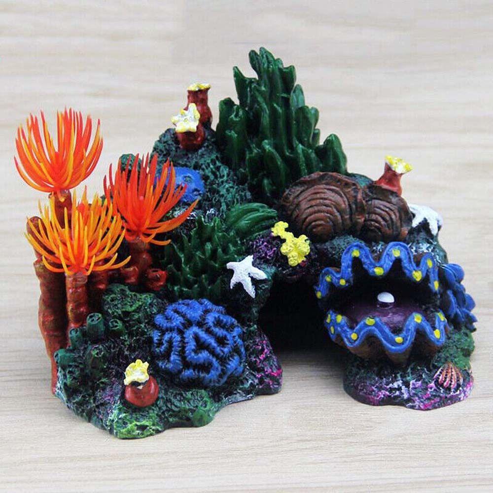 Corallo Roccioso Barriera Corallina Acquario Ornamento Paesaggio Acquario Corallo Corallo Artificiale Acquario Decorazione
