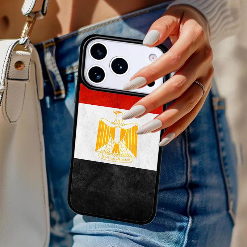 Yemen Flag Coat of Arms Phone Case For iPhone 17 Air 14 15 13 12 Max Cover For Apple 16e 11 Pro Max Plus Coque