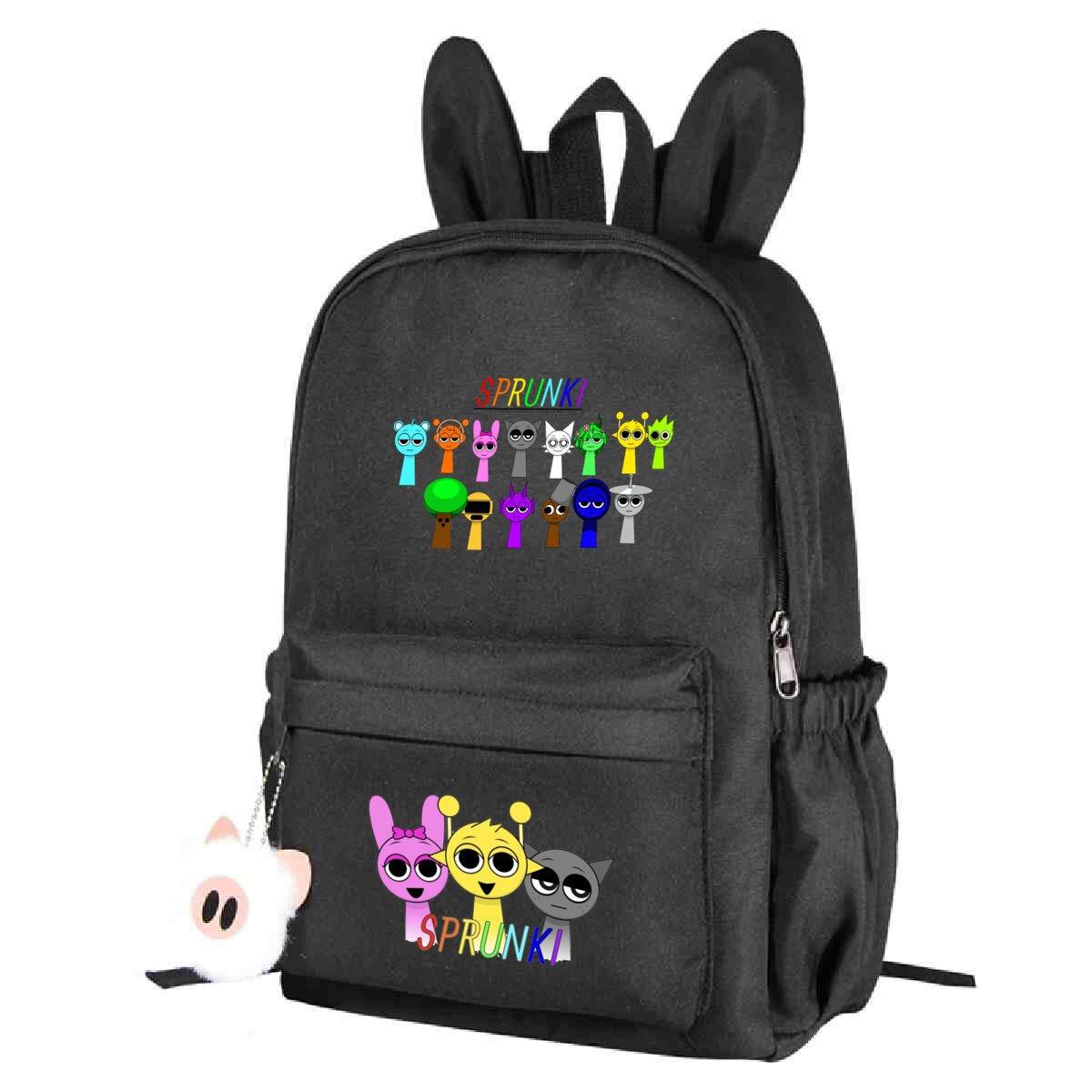 Cartoon Game Printing Student Schoolbag Unisex Fashion Children S Backpack School Trend No specifications