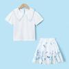 Montagut Girls' 2026 Summer Butterfly Skirt Set