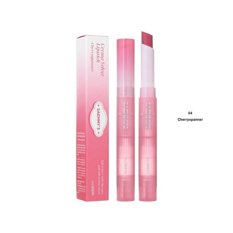 The Saem - Saemmy's Crema Velvet Lipstick - 5 Colors