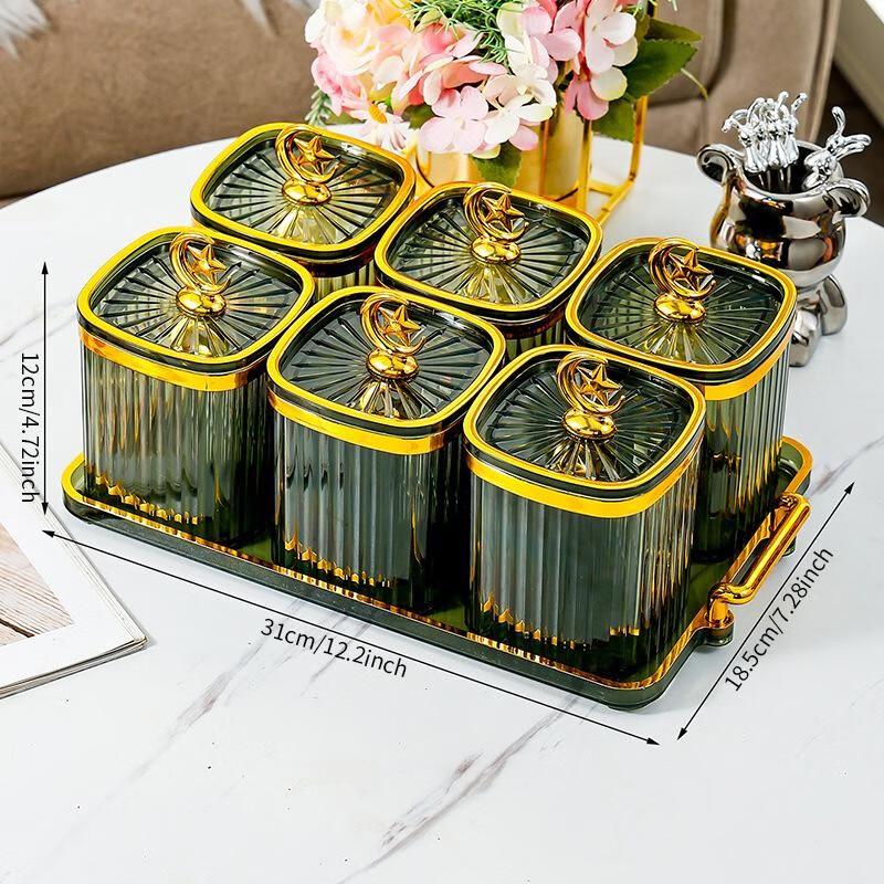 

LISM Роскошный влагозащищенный набор баночек для специй и хранения