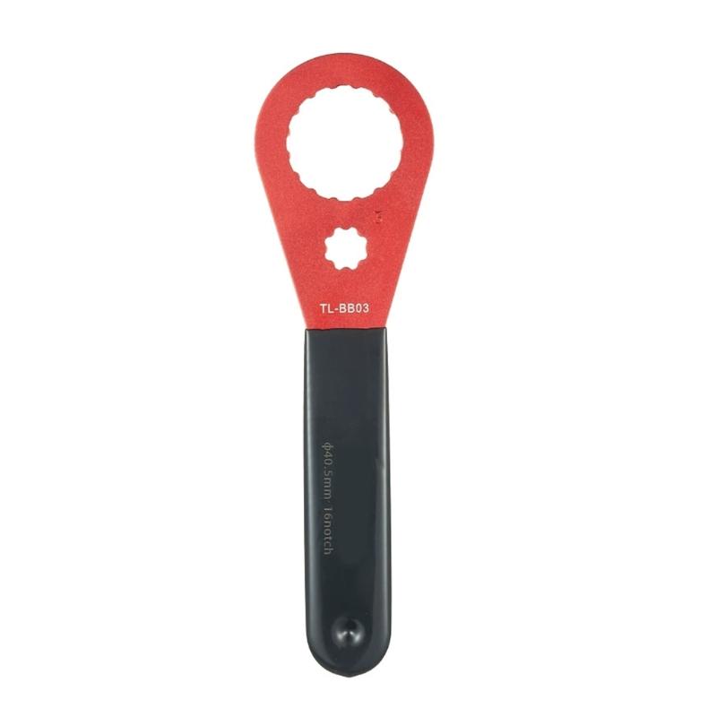 Bicycles Bottom Brackets Wrenches 44 mm 16 Notches Bike Repair Tool with Rubber Grip for Bottom Brackets Installation Work