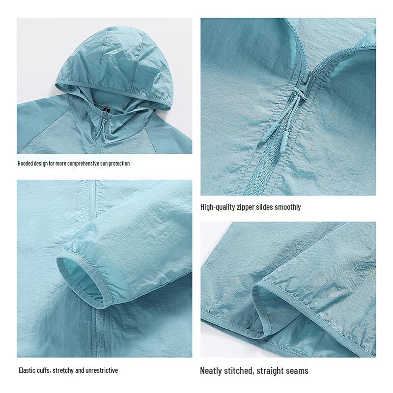 Warrior Men's UPF50+ Sun Protection Hooded Jacket