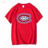 Montreal Canadiens Logo Aktives T-Shirt Lustiges T-Shirt Amerikanischer Vintage-Stil Gewaschen Atmungsaktiv Unisex Leicht für Männer Vielseitig Dehnbar