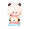 Cute Bubu Dudu Panda Bear Figure Kawaii Cartoon Panda Model Creative Exciting Spring Animal Car Ornaments