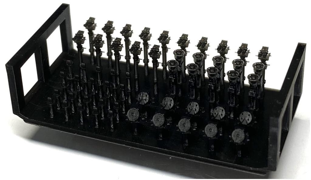 Bunker Studio WWII German Navy Observation Device Plastic Model Parts BSTWS35021 Molded Color 1/350