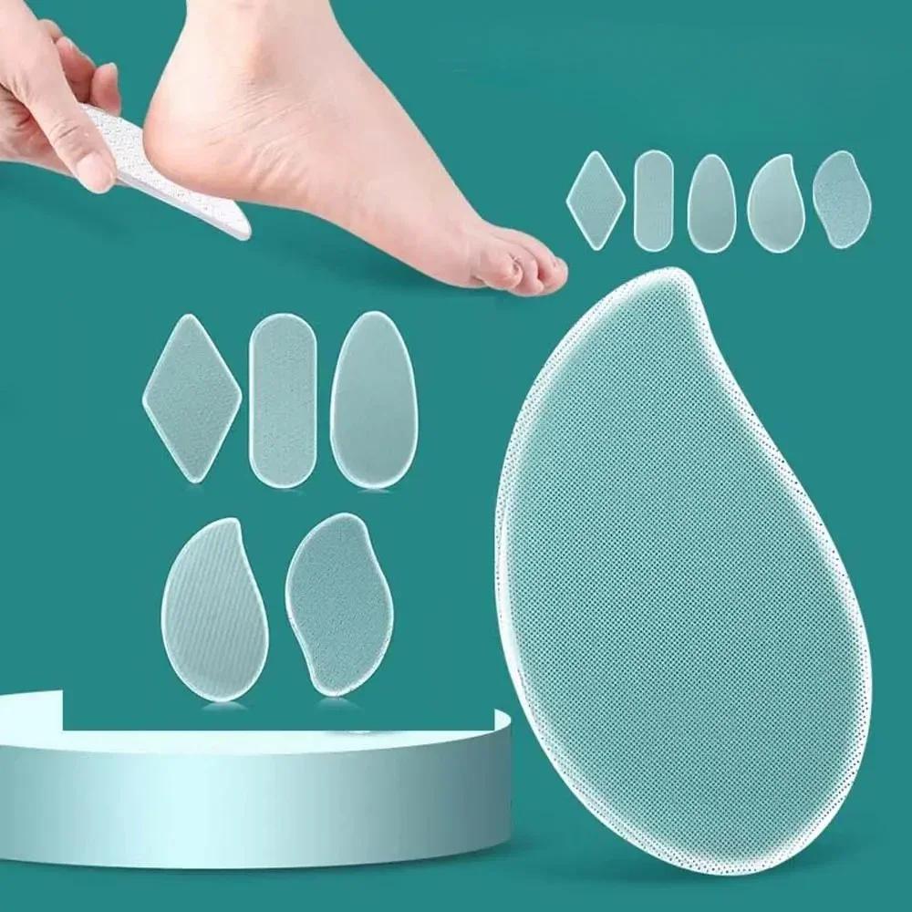 Mulit Shape Nano Glass Double-sided Foot Rasp Heel File Hard Dead Skin Callus Remover Exfoliating Pedicure Care Foot File Tool