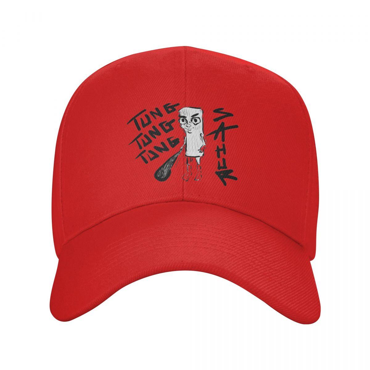 

Funny Tung Tung Tung Sahur Italian Brainrot Baseball Caps Snapback Men Women Hats Casual Cap Hip Hop Baseball Hat Casquette One Size