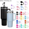 SW 10mm Silicone Straw Covers Cap Reusable Straw Toppers For Stanley Cup Leak-Proof Dust Proof Straws Cover Tumbler Accessories