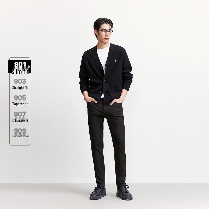 JACK&JONES Men's Slim-Fit Washed Stretch Jeans