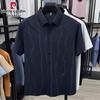 Pierre Cardin Men's Ice Silk Stripe Polo Shirt
