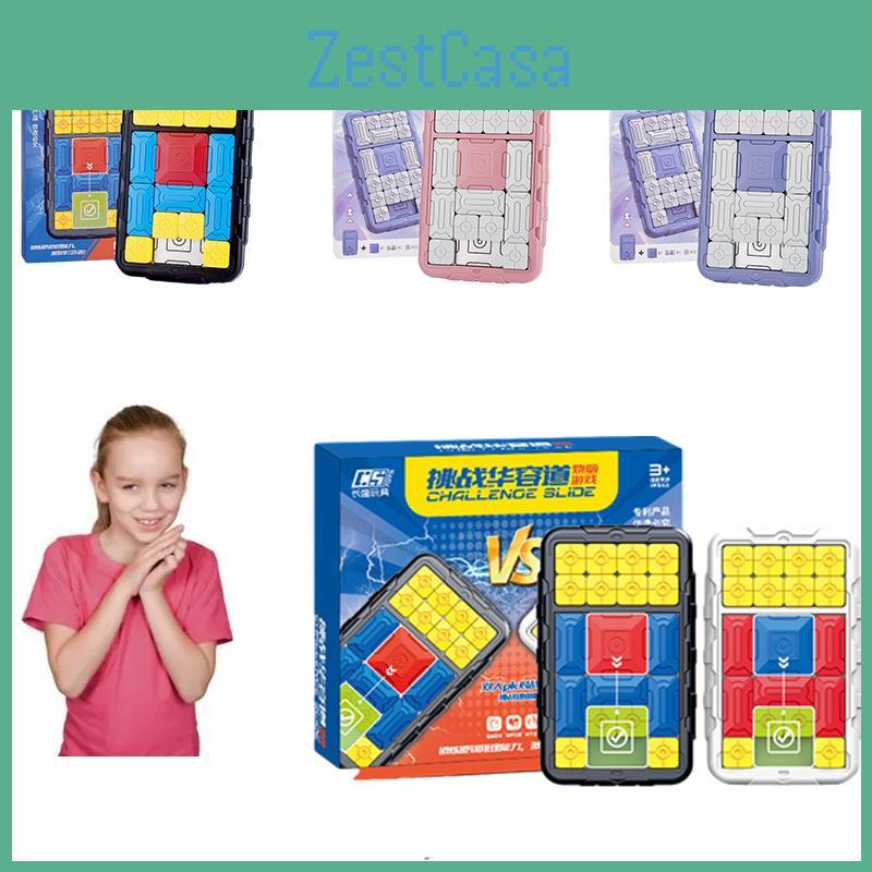 Leka Challenge Huarong Road Sliding Puzzle Toy Magnetic Board For Children's Logic Training Game