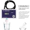 HM Digital EC Meter On-line Single Channel EC Monitor LCD Display Water Quality Tester 0-9990 Detection Water Analyzer for Pool