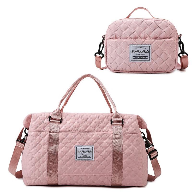 KANDEXS Quilted Travel Bag Set