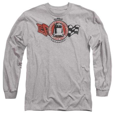Chevrolet Unisex Adult Gentlemens Racer Long-Sleeved T-Shirt