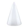 Crystal Cone Ring Holder Natural Stone Ring Stand Cone Shape Jewelry Display Stand for Retailer Home Storage Display
