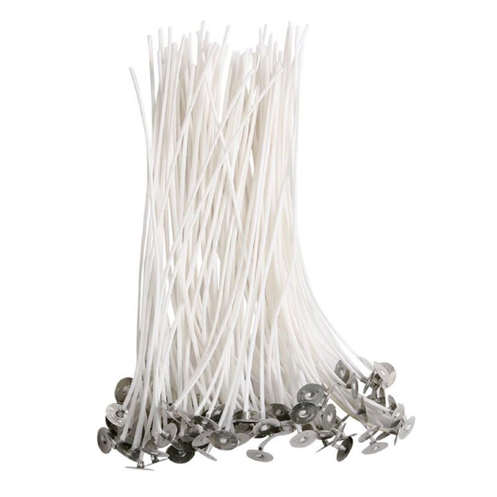 

Light 100 Piece Cotton Candle Wick 20Cm Pre-Waxed for Candle Making,Candle DIY