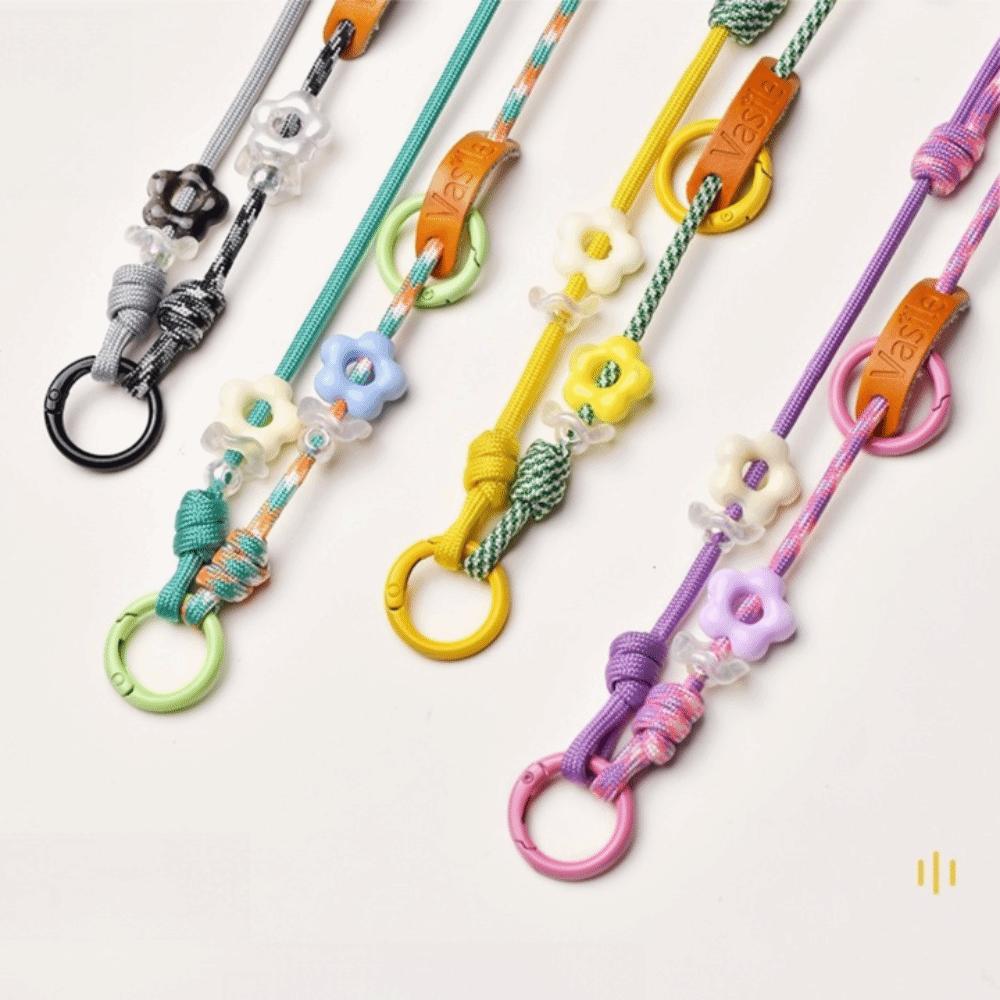 Anti-Loss Phone Lanyard Long Rope Hanging Neck Strap New Knit Phone Lanyard Camera