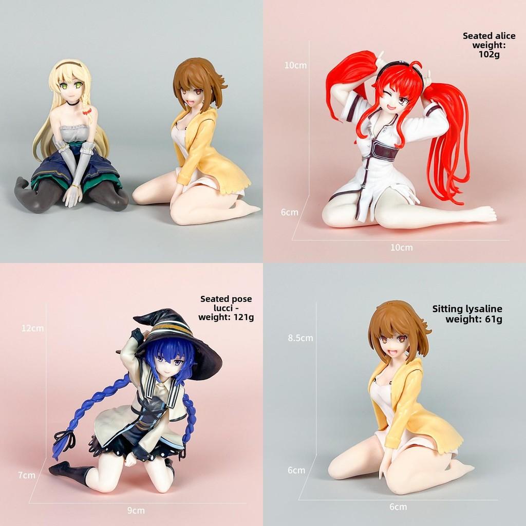Ryza Reisalin Atelier Anime Character Sitting Posture Model Ornament Desktop