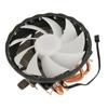 12cm CPU Cooler 3pin Interface Low Noise Strong Heat Dissipation Computer CPU Cooling Fan with RGB Lights
