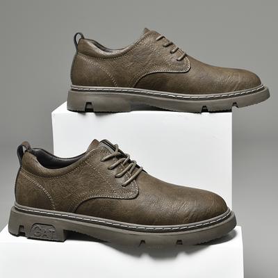 Pánske Oxfordky z pravej kože Šnurovacie Britský štýl Pánske tenisky Business Casual Topánky Pánska Obuv Pánske Svadobné spoločenské topánky