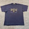 Vintage 90s Nutmeg Notre-Dame Fighting Irish Shirt XL 24x29 Spellout USA