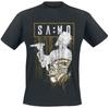 Judas Priest Angel of Retribution Winged Robot Print Cotton TShirt Heavy Metal Streetwear Unisex Crew Neck Short Sleeve Tee