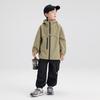 Zuoxi Boys' 2025 Outdoor Waterproof Softshell Jacket