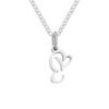 St. Delan Versatile 26-Letter Stainless Steel DIY Necklace Pendant