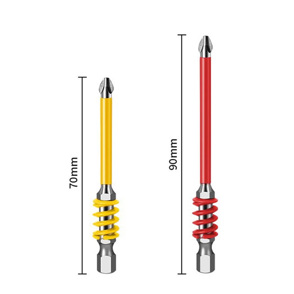 Use In Wet Or Oily Conditions PH2 Driver Bit Magnetic Bit 1/4 Hex Shank