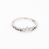 Silver-Plated Whorl Crown Ring - Swirl Design European & American Fashion, Valentine's Day Gift for Her