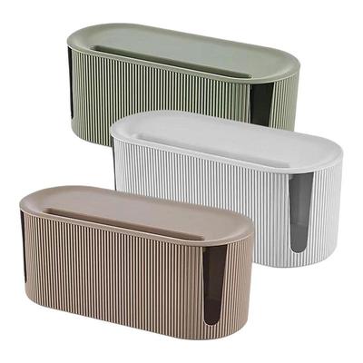 NordicPlug Board Storage Box Cable Wire Organizer Case Socket Wireless WiFi Router TV Computer Wires Cable Hider Box For Home