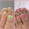 Full Cover Fake Toenails Soft Press On Toenails Gel Nail Extensions False Toenails  At Home DIY