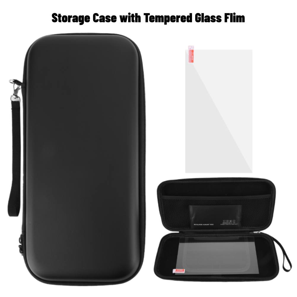 PU-Tragetasche & Displayschutz für Switch 2 Schützende Reisetasche Kratzfeste Tragetasche Organizer-Tasche Spielzubehör