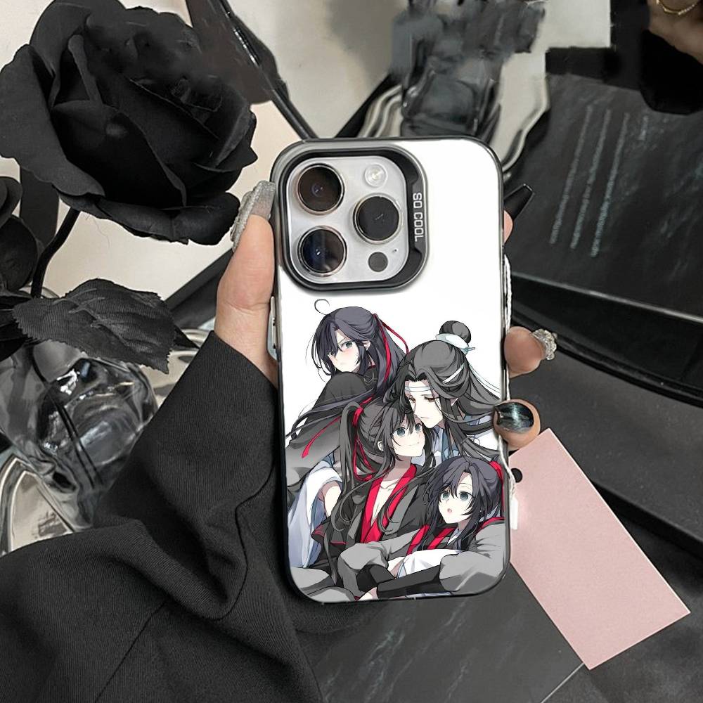 Grandmaster U-Demonic Cultivation Phone Case For iPhone17, 16,15,14,13,12 Pro Max Black Candy Matte Shockproof Cover