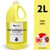 2L Acrylic Paint Bucket for Wall, Textile & Graffiti DIY Projects