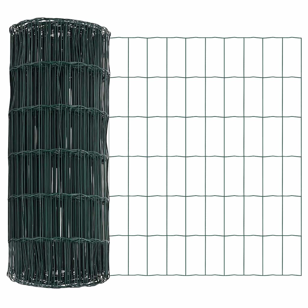 Euro Fence Green 0.4 X 10 M PVC Coated Iron