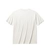 Anta Lifestyle Series Sport Casual Simple Solid Color Round Neck Pullover Short Sleeve T-Shirt Men Tops Ivory-White 952528114-1