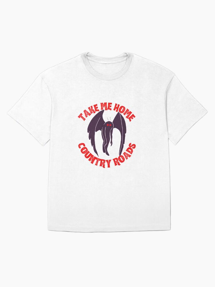 John Denver take me home country roads mothman redesign Oversized Unisex T-Shirt