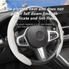 SEAMETAL 2pcs Car Steering Wheel Cover Anti Slip Plush Car Covers Suite O D Type Steering Car Accessories Keep Warm in Winter